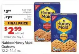 Family Fare Nabisco honey maid graham offer