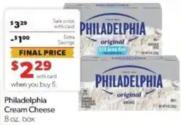 Family Fare Philadelphia cream cheese offer