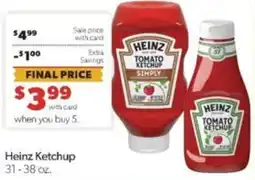 Family Fare Heinz Tomato Ketchup offer