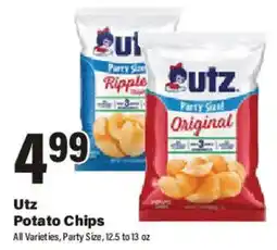 Big Y Utz Potato Chips offer