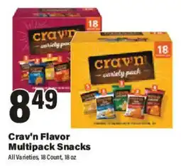 Big Y Craw'n Flavor Snacks offer