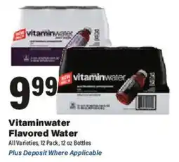 Big Y Vitaminwater Flavored Water offer