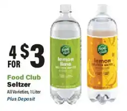 Big Y Food Club Seltzer offer