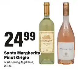 Big Y Santa Margherita Pinot Grigio or Whispering Angel Rose offer