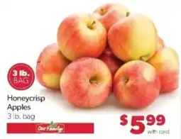 Family Fare Our Family Honeycrisp Apples offer