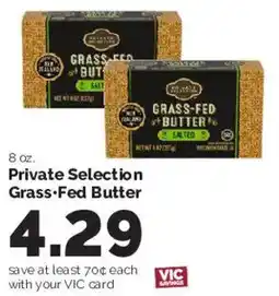 Harris Teeter Private Selection Grass-Fed Butter offer
