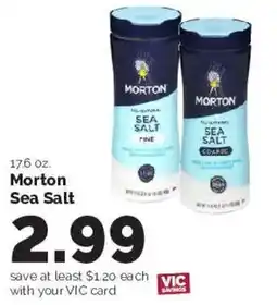 Harris Teeter Morton Sea Salt offer