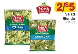 Piggly Wiggly Fresh Express salad blends offer