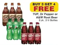 Piggly Wiggly 7up, Dr Pepper or A&W Root Beer offer