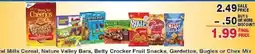 Piggly Wiggly General Mills Cereal, Nature Valley Bars, Betty Crocker Fruit Snacks, Gardettos, Bugles or Chex Mix offer