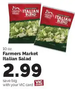 Harris Teeter Farmers Market Italian Salad offer