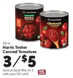 Harris Teeter Harris Teeter Canned Tomatoes offer