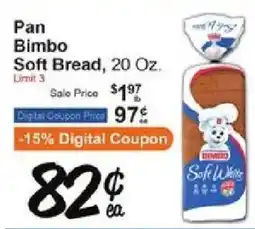 El Super Pan Bimbo Soft Bread offer