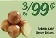 El Super Cebolla Cafe Brown Onions offer
