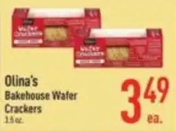 Strack & Van Til Olina's Bakehouse Wafer Crackers offer