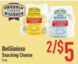 Strack & Van Til BelGioioso Snacking Cheese offer