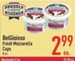 Strack & Van Til BelGioioso Fresh Mozzarella Cups offer