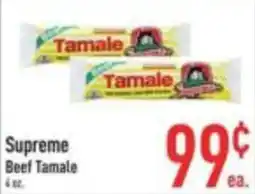 Strack & Van Til Supreme Beef Tamale offer
