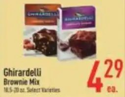 Strack & Van Til Ghirardelli Brownie Mix offer