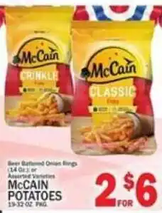 C Town McCain Potatoes offer