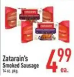 Strack & Van Til Zatarain's Smoked Sausage offer