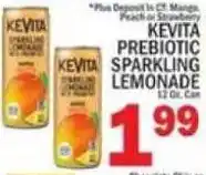 C Town Kevita prebiotic sparkling lemonade offer
