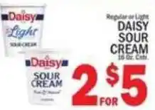 C Town Daisy sour cream offer