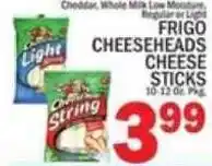C Town Frigo cheeseheads cheese sticks offer