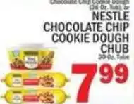 C Town Nestle chocolate chip cookie dough chub offer