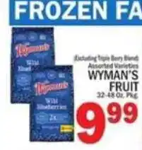 C Town Wyman's fruit offer