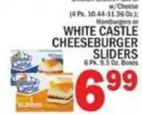 C Town White Castle Cheeseburger Sliders offer