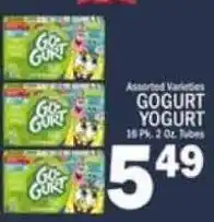 C Town Gogurt yogurt offer