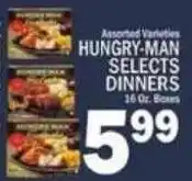 C Town Hungry-man selects dinners offer
