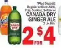 C Town Canada Dry Ginger Ale offer