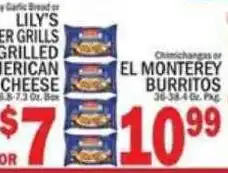 C Town Lily's Grilled American Cheese offer