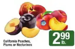 Star Market California Peaches, Plums or Nectarines offer