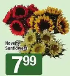 Star Market Novelty Sunflowers offer