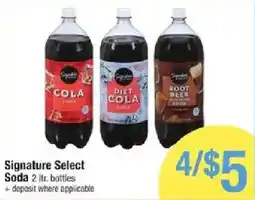 Star Market Signature Select Soda offer