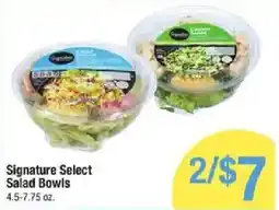 Star Market Signature Select Salad Bowls offer