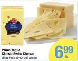 Star Market Primo Taglio Classic Swiss Cheese offer