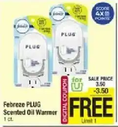 Star Market Febreze PLUG Scented Oil Warmer offer