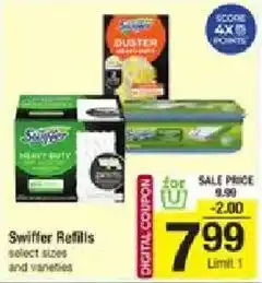 Star Market Swiffer Refills offer