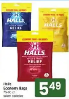 Star Market Halls Economy Bags offer