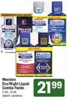 Star Market Mucinex Day/Night Liquid Combo Packs offer