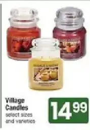 Star Market Village Candles offer