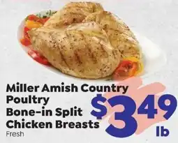 Sentry Miller Amish Country Poultry Bone-in Split Chicken Breasts offer