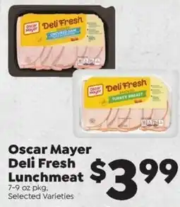 Sentry Oscar Mayer Deli Fresh Lunchmeat offer