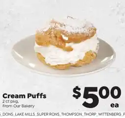 Sentry Cream Puffs offer