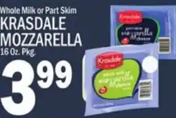 C Town Krasdale mozzarella offer