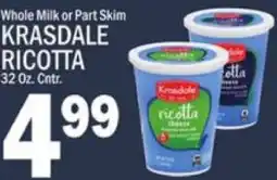 C Town Krasdale ricotta offer